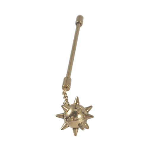 Einzigartige Chirurgische Stahlkette Kette Tropfen Ohrring Hammergeformte Dangle Ohrringe Schmuckmodische Accessoire Für Frauen Langhantelschmuck von BUBEFSKD