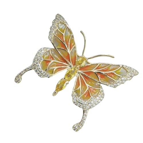 Elegante Emaillierte Schmetterlingsbrosche Vintage Inspirierte Designs Mit Strasssteinen Für Frauen Schmuckzubehör Geschenke Ideen Elegante Legierung Brosche Elegante Emaillierte Schmetterlingsbrosche Vintage Inspirierte Designs Mit Strasssteinen Für Frauen Schmuckzubehör Geschenke Ideen Elegante Legierung Brosche von BUBEFSKD
