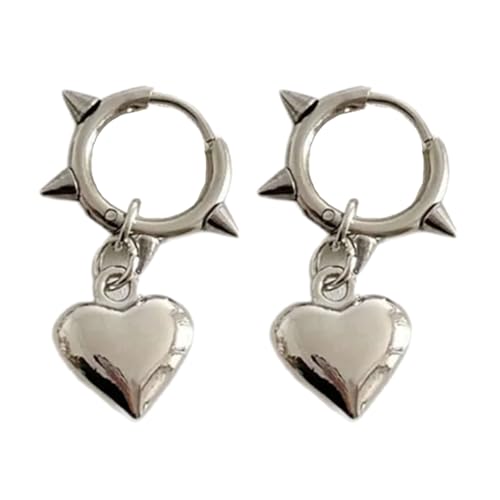 Elegante Legierungsherzherz Anhänger Ohrringe Für Die Tägliche Mode Baumeln Komfortabler Schmuck Vielseitiges Accessoire Für Frauen Dating von BUBEFSKD