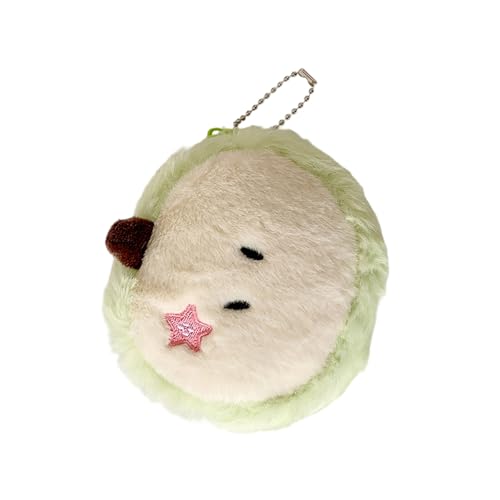 Entzückende Plüschfrucht Form Brieftasche Kleine Münzbeutel Praktische Reißverschluss In Tasche Für Tägliche Verwendung Geschenke Sicheres Reißverschluss Plüschmünzenhalter von BUBEFSKD