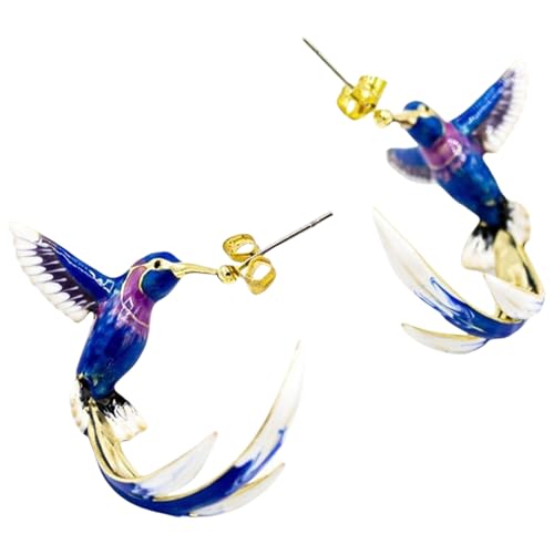 Event Catching Hummingbird Legierung Ohrringe Trendy Emaille Gefertigtes Ohrschmuck Mit Elegantem Accessoire Für Den Täglichen Gebrauch Robuster Schmuck Event Catching Hummingbird Legierung Ohrringe Trendy Emaille Gefertigtes Ohrschmuck Mit Elegantem Accessoire Für Den Täglichen Gebrauch Robuster Schmuck von BUBEFSKD