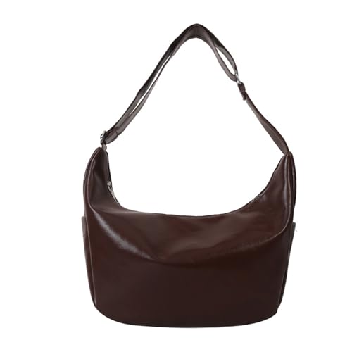 Fashion Crossbody Bag Großer Knödel PU Schulter Schulter Für Frauen Dating Reisearbeit PU Tasche von BUBEFSKD