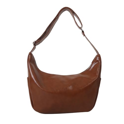 Fashion Crossbody Bag Großer Knödel PU Schulter Schulter Für Frauen Dating Reisearbeit PU Tasche von BUBEFSKD