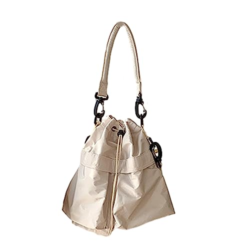 Fashion Draw String Umhängetaschen Crossbody Bag Falten Eimer Form Taschen Für Frauen Mädchen String Eimer Bag Tasche von BUBEFSKD