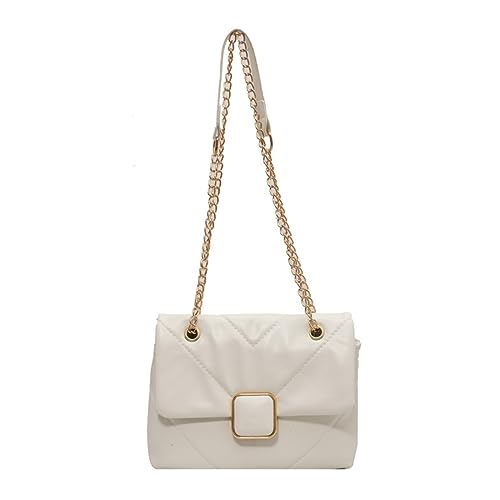 Fashion Recond Bag Crossbody Kette Handy Frauen Mädchen Vielseitige Reise Square Reisen Kleine Quadratbeutel Mit Stickerei von BUBEFSKD