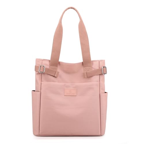 Fashion Schulter Einfache Tasche Nylon School Für Frauen Mädchen Vielseitige Kapazität Schulbuch Handtasche Tasche Ausreichend Stauraum von BUBEFSKD