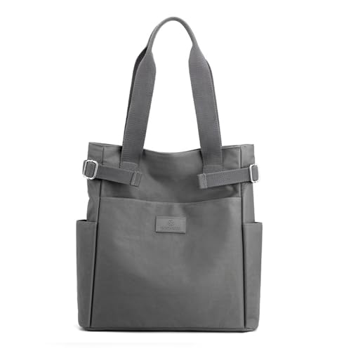 Fashion Schulter Einfache Tasche Nylon School Für Frauen Mädchen Vielseitige Kapazität Schulbuch Handtasche Tasche Ausreichend Stauraum von BUBEFSKD