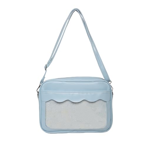 Frauen Itabag Japanische Stile Crossbody Bag Fashion Schulter PU Leder Messenger School Clear Women PU Leder Schulter Japanischer Crossbody Clear Messenger Frauen Itabag Japanische Stile Crossbody Bag Fashion Schulter PU Leder Messenger School Clear Women PU Leder Schulter Japanischer Crossbody Clear Messenger von BUBEFSKD