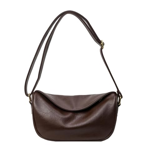 Frauen Umhängetasche PU Leder Crossbody Solid Color Messengers Casual Knödel Für Reiseinkäufe Tägliche Frauen Dumplings Weibliche PU Leder Schulter Feste Farbe Crossbody Frauen Umhängetasche PU Leder Crossbody Solid Color Messengers Casual Knödel Für Reiseinkäufe Tägliche Frauen Dumplings Weibliche PU Leder Schulter Feste Farbe Crossbody von BUBEFSKD