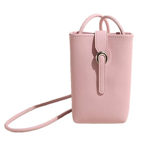 Frauen Vertikale Umhängetasche Koreanische Styles Crossbody Telefon PU Leder Messengerwechsel Für Reisen Frauen PU Leder Crossbody Solid Color Schulter Messenger Handy von BUBEFSKD