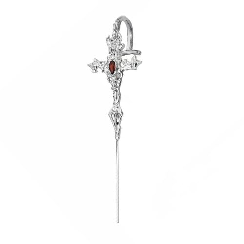 Gothic Styles Crosses Piercing Ohrschstene Schwarz Beschichtete Legierung Schmuck Nervös Punk Accessoires Für Konzerte Nacht Outs Und Dunkle Mode Sehen Sensible Ohrsicherheit Ohrringe Aus Gothic Styles Crosses Piercing Ohrschstene Schwarz Beschichtete Legierung Schmuck Nervös Punk Accessoires Für Konzerte Nacht Outs Und Dunkle Mode Sehen Sensible Ohrsicherheit Ohrringe Aus von BUBEFSKD