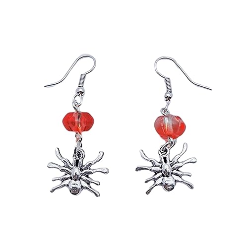 Halloween Ohrringe Einfache Retro Spinnen Charme Ohrstolzen Vintage Schmuck Mode Vielseitige Ohrwäsche Trendy Ehrdrop Kürbisschmuck von BUBEFSKD