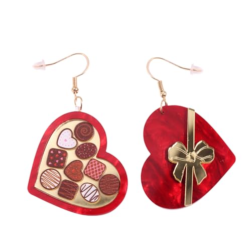 Heart Gift Box Ohrringe Leichtes Und Komfortables Acrylohr Anhänger Valentinstag Oder Jubiläen Ohrzubehör Acrylohrringe Heart Gift Box Ohrringe Leichtes Und Komfortables Acrylohr Anhänger Valentinstag Oder Jubiläen Ohrzubehör Acrylohrringe von BUBEFSKD