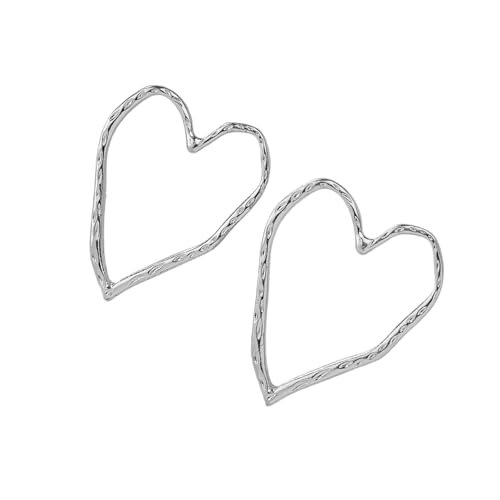Hollow Heart Studs Ohrringe Kreatives Ohrzubehör Ohrohroelenstollen Geeignet Für Jugendliche Modeliebhaber Von Jugendlichen Die Hohlohrringe Präsentieren von BUBEFSKD