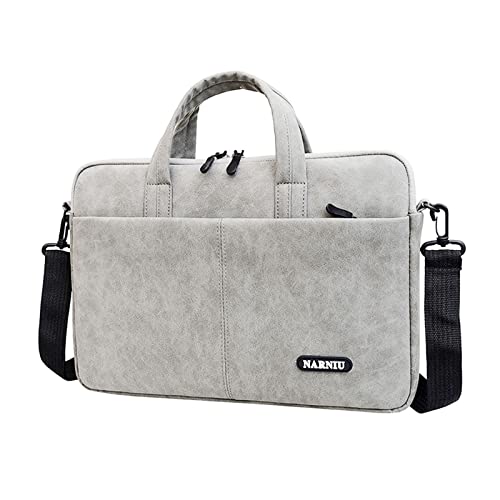 Laptop Beutel Mit Taschen 13 14 15 Zoll Verstellbarer Schultergurt Leichtes Geschäft Lässig Oder In Der Schule Für Frauen Laptop Tasche von BUBEFSKD