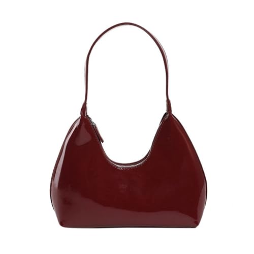 Lederschultertasche Für Frauen Reißverschluss Handtasche Handy Brieftasche Geldbörse Kupplungsbeutel Mit Oberen Griffbeutel Kapazität von BUBEFSKD