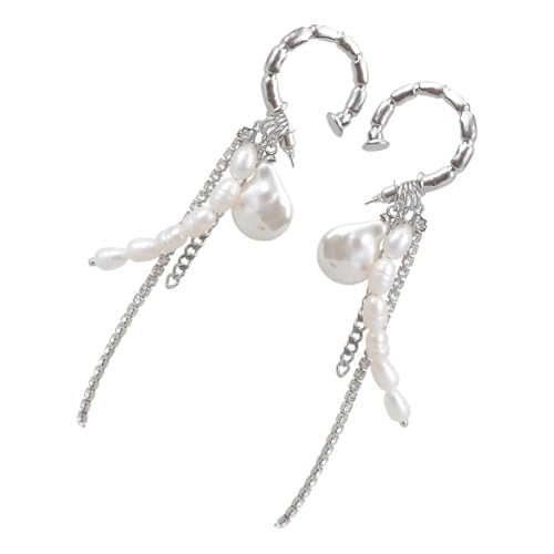 Legierung Von Tassels Ohrringe Mit Strasssteinen Eleganter Ohrhänger Perfekt Für Partys Hochzeiten Und Abendbärselemen Quasten Ohrringe von BUBEFSKD