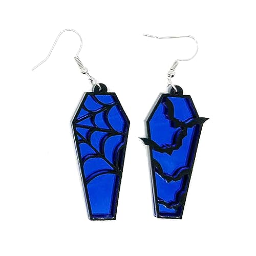 Lustige Halloween Coffin Ohrring Hohlrock Fledermaus Dangle Drop Ohrringe Lustige Leichter Form Dangle Jewelry Einzigartiger Webschmuck Lustige Halloween Coffin Ohrring Hohlrock Fledermaus Dangle Drop Ohrringe Lustige Leichter Form Dangle Jewelry Einzigartiger Webschmuck von BUBEFSKD
