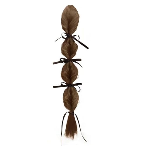 Mädchen Geflochtene Haarverlängerungen Haarstück Synthetische Falsche Pferdeschwanz Für Cosplay Coser Street Photography Claw Student Extensions Mädchen Geflochtene Haarverlängerungen Haarstück Synthetische Falsche Pferdeschwanz Für Cosplay Coser Street Photography Claw Student Extensions von BUBEFSKD