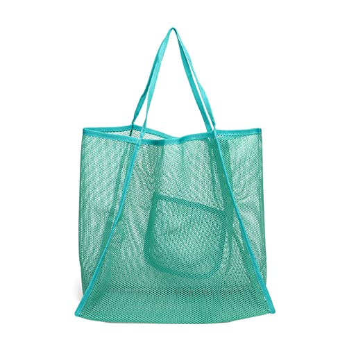 Mädchen Solid Color Umhängetasche Frauen All Matching Mesh Tote Wiederverwendbare Lässige Handtasche Unterarm Für Tägliche Holof Out Mädchen Große Kapazität Schulter Schuldtasche Casual Mädchen Solid Color Umhängetasche Frauen All Matching Mesh Tote Wiederverwendbare Lässige Handtasche Unterarm Für Tägliche Holof Out Mädchen Große Kapazität Schulter Schuldtasche Casual von BUBEFSKD