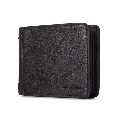 Männer Brieftasche Geldbag Männlich PU Casual Kreditkartenhalter Ändern Taschenmünze Geldbuße von BUBEFSKD