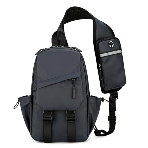 Mann Brustbeutel Schlinge Rucksack Oxford Stoff Crossbody Casual Sports Outdoor Schulter Travel Daypacks Mann Sport Brustschleuder Casual Daypacks Schulterkreuzbody von BUBEFSKD