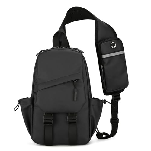 Mann Brustbeutel Schlinge Rucksack Oxford Stoff Crossbody Casual Sports Outdoor Schulter Travel Daypacks Mann Sport Brustschleuder Casual Daypacks Schulterkreuzbody Mann Brustbeutel Schlinge Rucksack Oxford Stoff Crossbody Casual Sports Outdoor Schulter Travel Daypacks Mann Sport Brustschleuder Casual Daypacks Schulterkreuzbody von BUBEFSKD