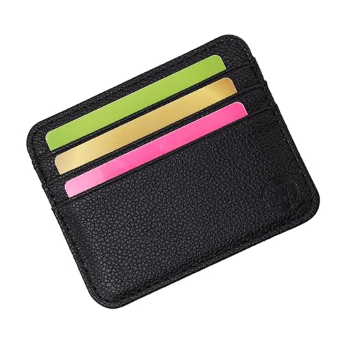 Minimalistische Leder Brieftasche Kompakt Und Leichte Münzgeldbeutel Funktionalkartenkarton Für Frauen Und Männer Luxusschlanker Gehäuse von BUBEFSKD