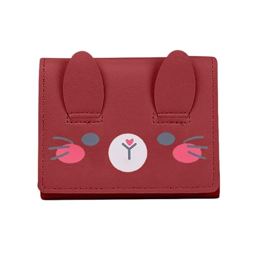 Mode Cartoon Print Münze Brieftasche Praktisch Und Sicheres Geldorganisator Für Schüler Und Teenager Kurzerbrieftasche von BUBEFSKD