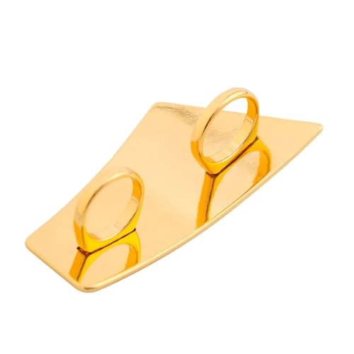 Mode Stürmer Unregelmäßiger Ringe Vielseitiger Unregelmäßiger Form Zartem Schmuck Für Abendessen Partys Datteln Eleganter Partyschmuck von BUBEFSKD