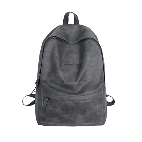 PU Leder Rucksack Für Frauen Mädchen Fashion Rucksacks Freizeitschule Daypack Student Travent Book Book School Taschen Für Mädchen von BUBEFSKD