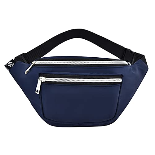 Packs Für Frauen Männer Mode Nylon Taillenbeutel Reise Taschen Running Wanderwanderung Reißverschluss Brust Telefon Beutel Crossbody Umhängetaschen Nylon Pack Für Frauen Pastell von BUBEFSKD