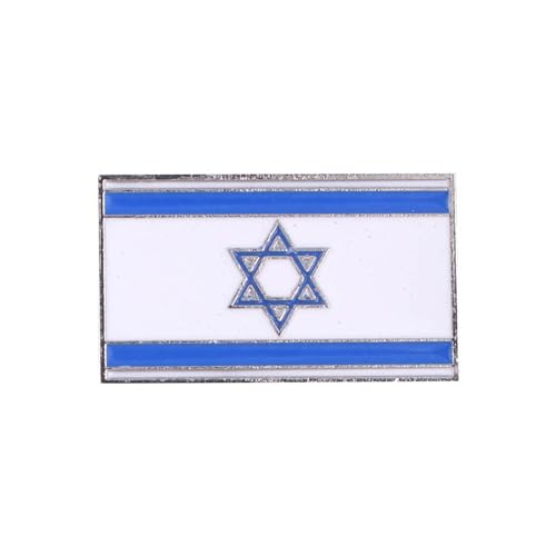 Ple Isr Flagge Brosche Pin Kleidung Schmuckzubehör Metalllegierung Abzeichen Corsage Pins Für Männer Und Frauen Souvenir Geschenk Ple Flag von BUBEFSKD