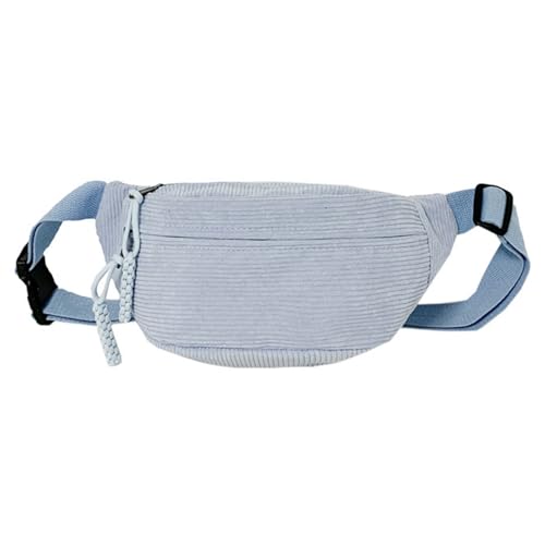 BUBEFSKD Praktische Cord Hip Pack Für Frauen Stilvolle Crossbody Tasche Mit Geräumigem Fach Für Alltägliche Essentielle Ungezwungene Brustpackung von BUBEFSKD