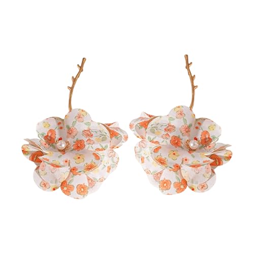 Raffinierte Ohrringe Ohrschmuck Schmuck Blumenischen Ohrringe Einzigartige Ohrhänger Legierungstextur Für Modeliebhaber Frauen Schmuck Vorhanden von BUBEFSKD