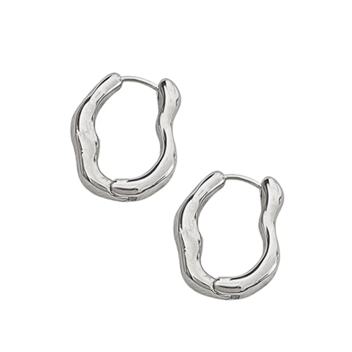 Raffinierte Unregelmäßige Geometrische Ohrklammern Handgefertigte Reifenoopringe Für Frauen Leichtes Bequemes Accessoires Elegante Clips Raffinierte Unregelmäßige Geometrische Ohrklammern Handgefertigte Reifenoopringe Für Frauen Leichtes Bequemes Accessoires Elegante Clips von BUBEFSKD
