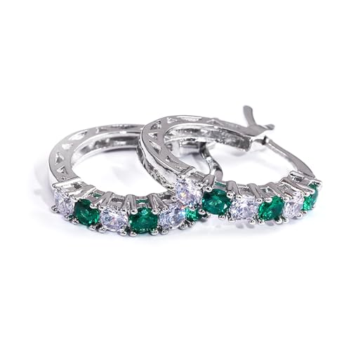 Raffinierte Zirkonia Ohrringe Zarte Ohrringe Stilvoller Ohrclip Charme Perfekt Für Verschiedene Anlässe Kubikschstene von BUBEFSKD