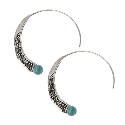 Schmuckdekor Ethnische Stil Hoops Ohrringe Vintage Gypsy Indian Bollywood Tibetan Geschenk Für Geburtstagsfestivals Stahl Edelstahl Schmuckdekor Ethnische Stil Hoops Ohrringe Vintage Gypsy Indian Bollywood Tibetan Geschenk Für Geburtstagsfestivals Stahl Edelstahl von BUBEFSKD