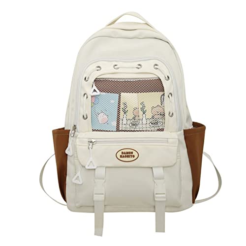 Schul Rucksack Für Frauen Solid Color Laptop Nylon Tasche Teenager Mädchen Große Kapazität Reise Hohe Rucksäcke Schul Rucksack Für Frauen Solid Color Laptop Nylon Tasche Teenager Mädchen Große Kapazität Reise Hohe Rucksäcke von BUBEFSKD