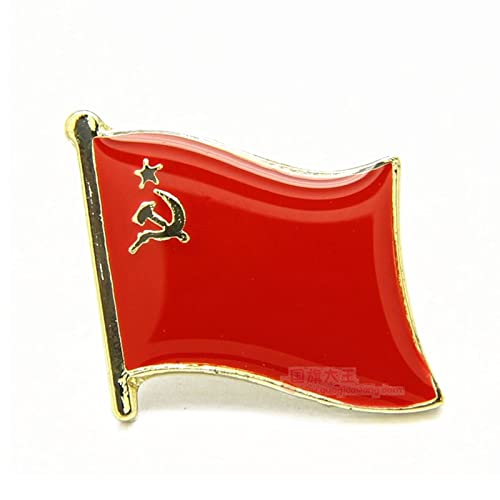 Sowjetische Flagge Brosche 1.6x1.9 Rechteck Pin Rucksack Revers Für Jacke Broschen Mode Schmuck Geschenk Für Frauen Männer Sowjetische Flagge Sowjetische Flagge Brosche 1.6x1.9 Rechteck Pin Rucksack Revers Für Jacke Broschen Mode Schmuck Geschenk Für Frauen Männer Sowjetische Flagge von BUBEFSKD