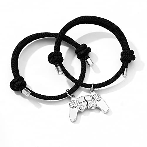 Spiele Spielen Freund Bracelets Freundschaftsarmband Set Armband Magnetische Paare Gegenseitige Attraktion Geschenk Süßes Paar Magnetisch von BUBEFSKD