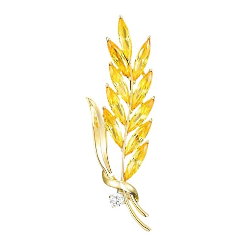 Stilvolle Goldene Weizenbrosche Mode Broschen Accessoire Stylish Pins Schmuck Frauenstifte Schmuck Für Bekleidungshut Taschen Pin Für Frauenanzug Oder Pullover Stilvolle Goldene Weizenbrosche Mode Broschen Accessoire Stylish Pins Schmuck Frauenstifte Schmuck Für Bekleidungshut Taschen Pin Für Frauenanzug Oder Pullover von BUBEFSKD