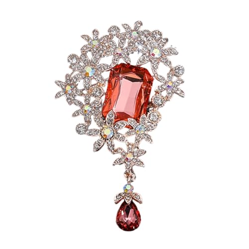 Stilvolle Strasssteine Blumenbrosche Vielseitige Mode Accessoire Für Kleider Anzüge Für Freizeitoutfits Vintage Styles Elegante Kristalle Blumenschmuck Stilvolle Strasssteine Blumenbrosche Vielseitige Mode Accessoire Für Kleider Anzüge Für Freizeitoutfits Vintage Styles Elegante Kristalle Blumenschmuck von BUBEFSKD