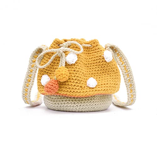 Strick Pilzschaufel Beutel Für Frauen Frühlingssommer Abend Taschen Mode Schulter Crossbody Party Handtasche Strickummelte von BUBEFSKD