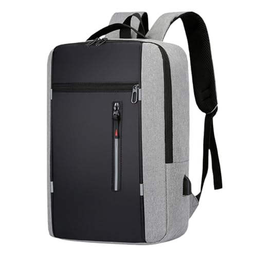 Student School Rucksack Große Kapazität Casual Daypacks Laptop Reisegeschäft Oxford Stoff Für Frau Mann Business School Tasche Laptop von BUBEFSKD