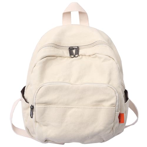 Student School Rucksack Große Kapazitäten Girls Casual Daypacks Ästhetische Reise Für Die Tägliche Solid Color Casual Daypacks Leinwand Student School Rucksack Große Kapazitäten Girls Casual Daypacks Ästhetische Reise Für Die Tägliche Solid Color Casual Daypacks Leinwand von BUBEFSKD