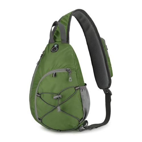 Stylish Nylon Umhängetasche Brustpackung Geeignet Für Die Fitness Und Fischerei Tragen Ihre Sachen Mit Leichtem Leichten Beutel von BUBEFSKD