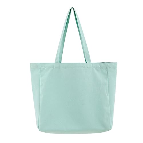Tasche Tasche Solid Color Shopper Lässig Handtasche Große Kapazität Einkaufs Schulter Frauen Mädchen Mode Taschen Lady Geldbeutel Freizeitstil Schulter von BUBEFSKD