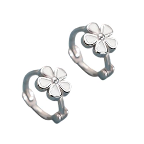 Trendy Alloy Gänseblümchen Ohrohrstecker Komfort Fit Blumenohrringe Accessoires Für Freizeitausflüge Geschenk Für Modische Frauen Komfortable Allergie Sichere Ohrohroelensteer von BUBEFSKD