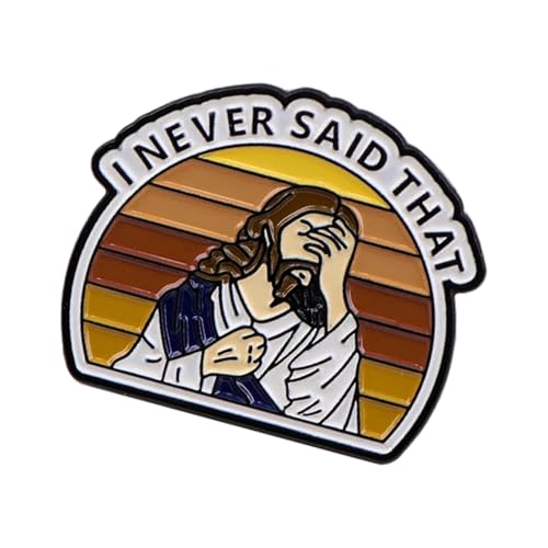 Trendy Brosche Bunte Metall Lapel Pin Rucksackabzeichen Für Mode Enthusiasten Accessoire Kleidungszubehör Einzigartiger Glauben Schmuck Trendy Brosche Bunte Metall Lapel Pin Rucksackabzeichen Für Mode Enthusiasten Accessoire Kleidungszubehör Einzigartiger Glauben Schmuck von BUBEFSKD